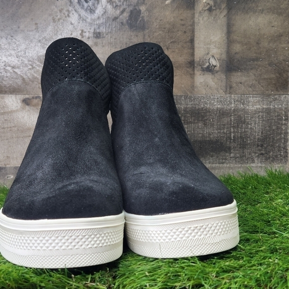 New Steve Madden WINNI Black suede Sz 10 - Picture 6 of 10